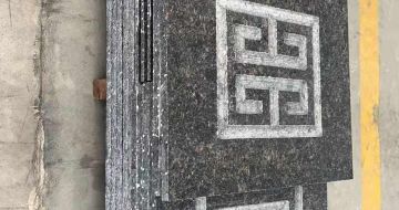 六盘水英国棕回纹雕刻版