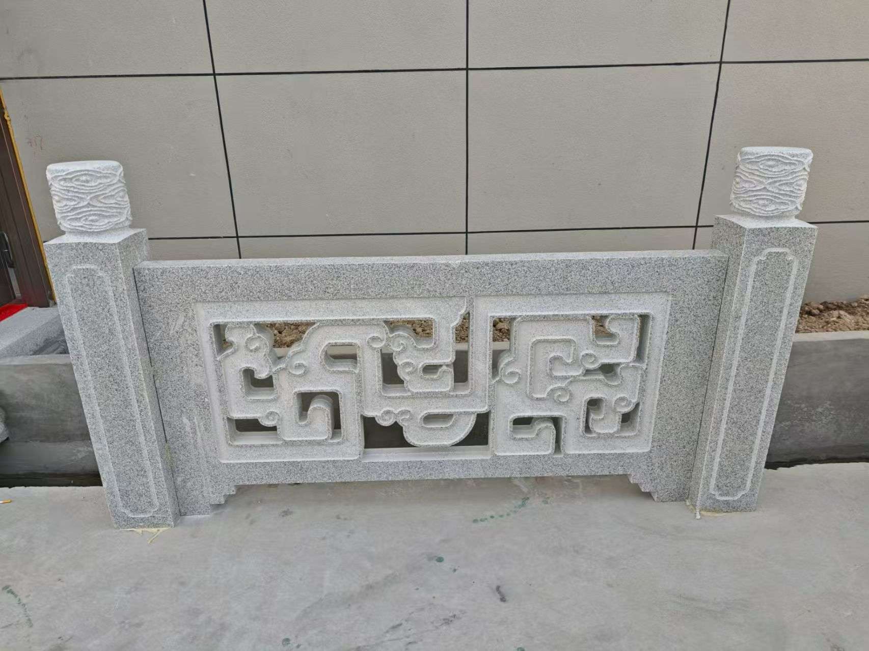 六盘水芝麻白河道栏杆 桥栏杆